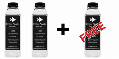 COPEPOD EXPLOSION - Reef Snacklebox Copepod Blend + 50% More FREE! - Dinkins Aquatic Gardens