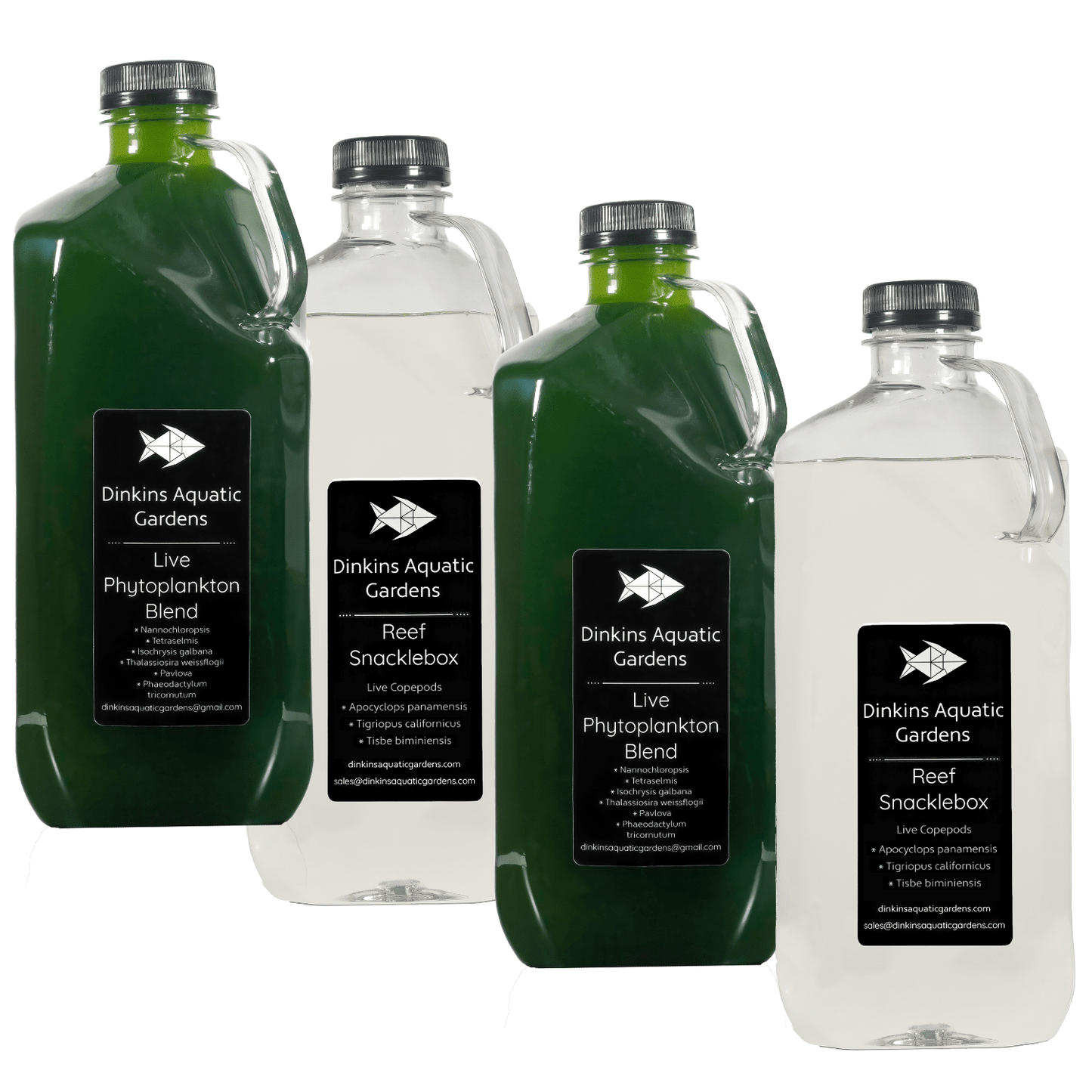 Snacklepack™ Combo - Reef Snacklebox™ + Live Phytoplankton - Dinkins Aquatic Gardens