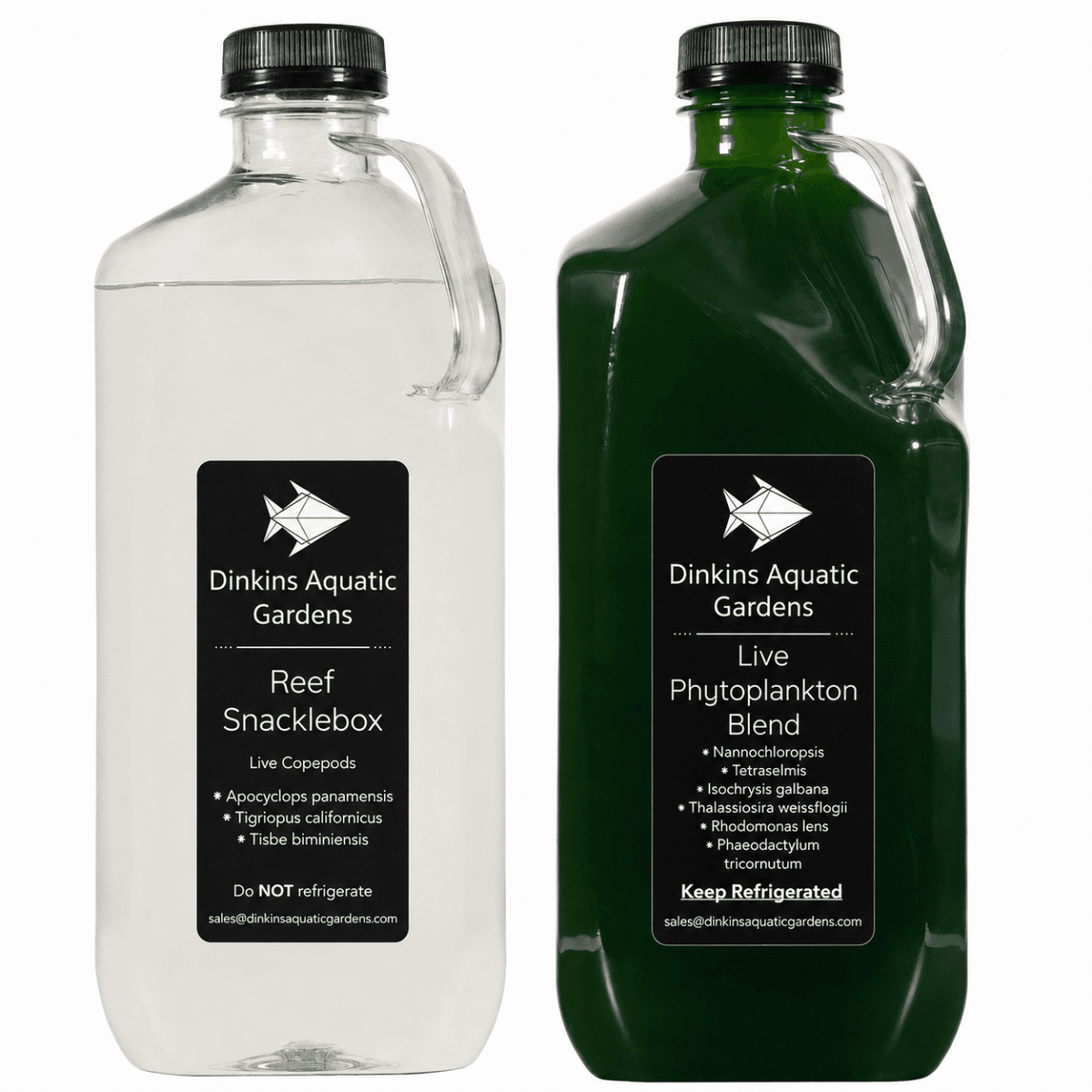Snacklepack™ Combo - Reef Snacklebox™ Copepods + Live Phytoplankton - Dinkins Aquatic Gardens