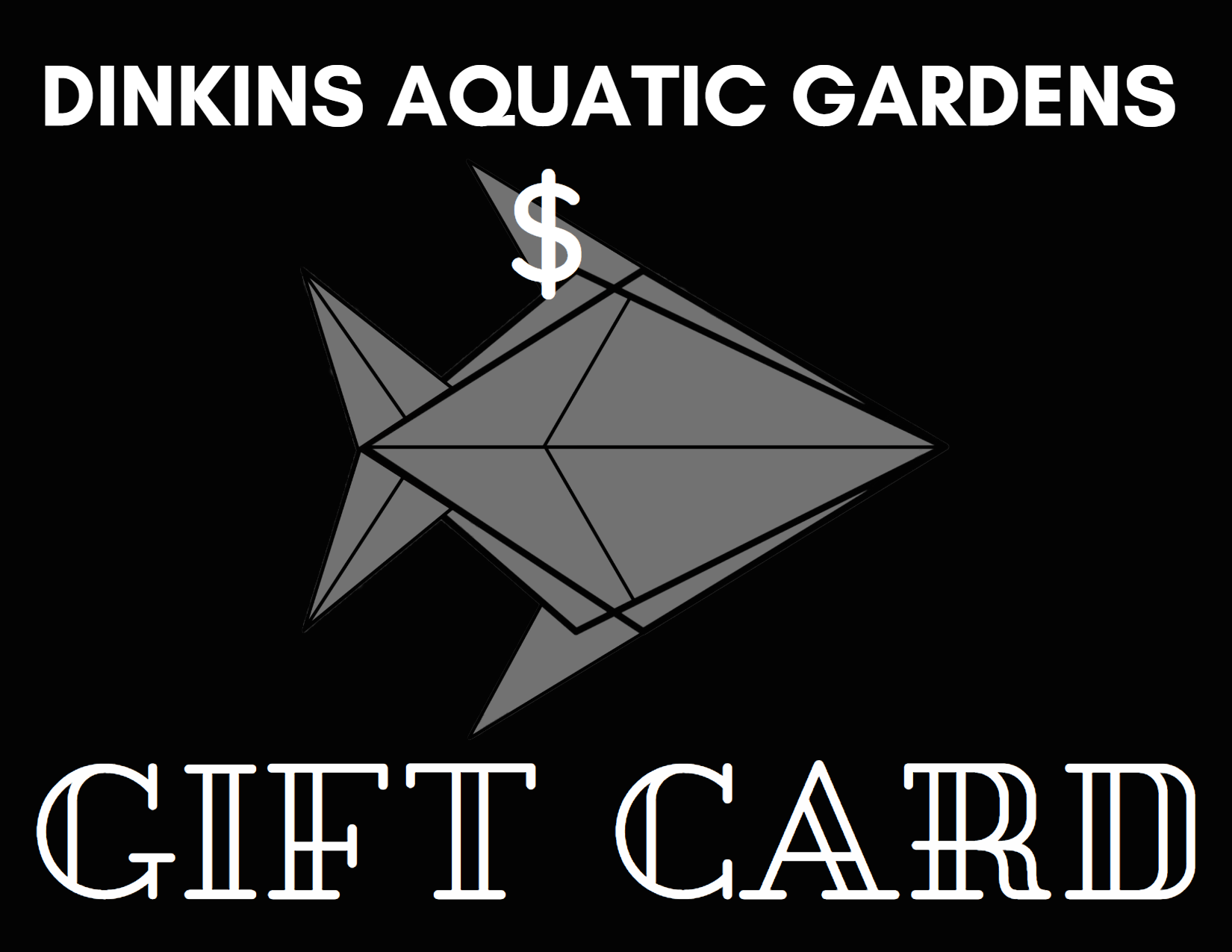 Snacklecash (Gift Card) – Dinkins Aquatic Gardens